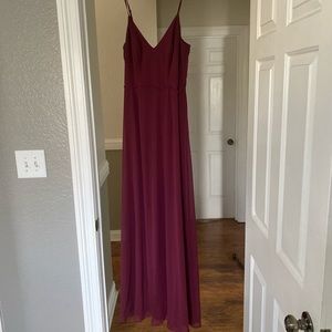 David’s bridal bridesmaid dress